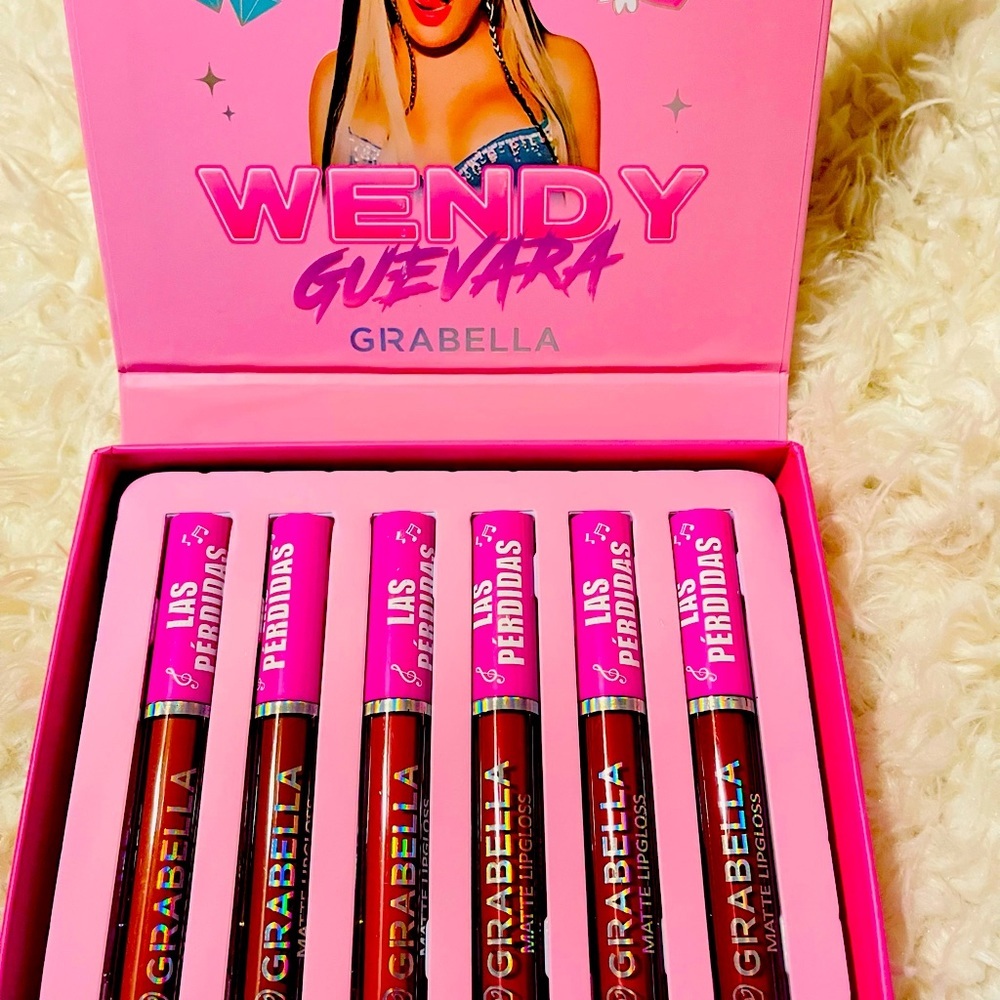 Beautiful tinted lip gloss with beautiful colors